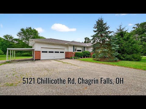 5121 Chillicothe Rd, Chagrin Falls, OH home video tour