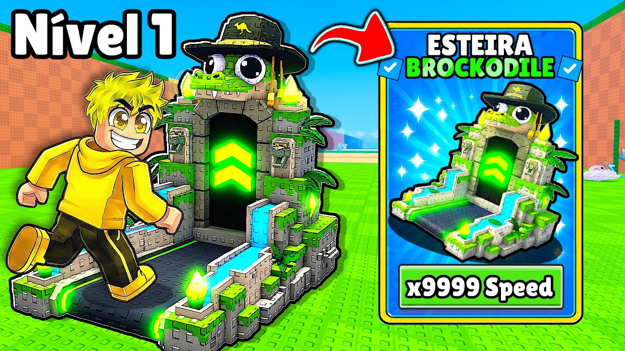 COMECEI do ZERO com ESTEIRA BROCKODILE ADMIN nesse ROUBE UM OVO