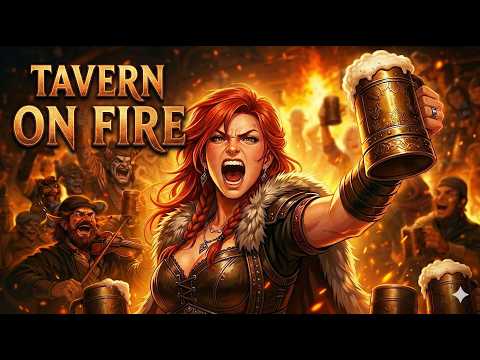 Tavern on Fire | Epic Celtic Tavern Dance Song [Fantasy Folk / D&D]