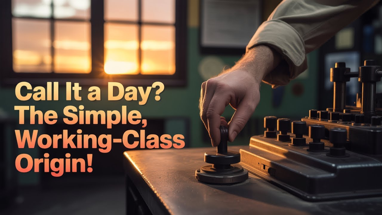 The Origin of "Call It a Day" | Meaning, History & English Idiom Explained