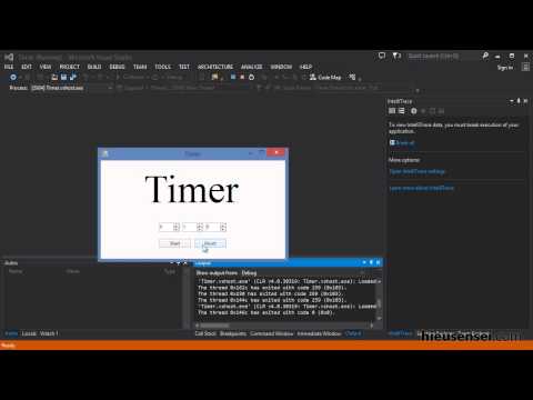 Timer 1.0 with C# and Windows Forms