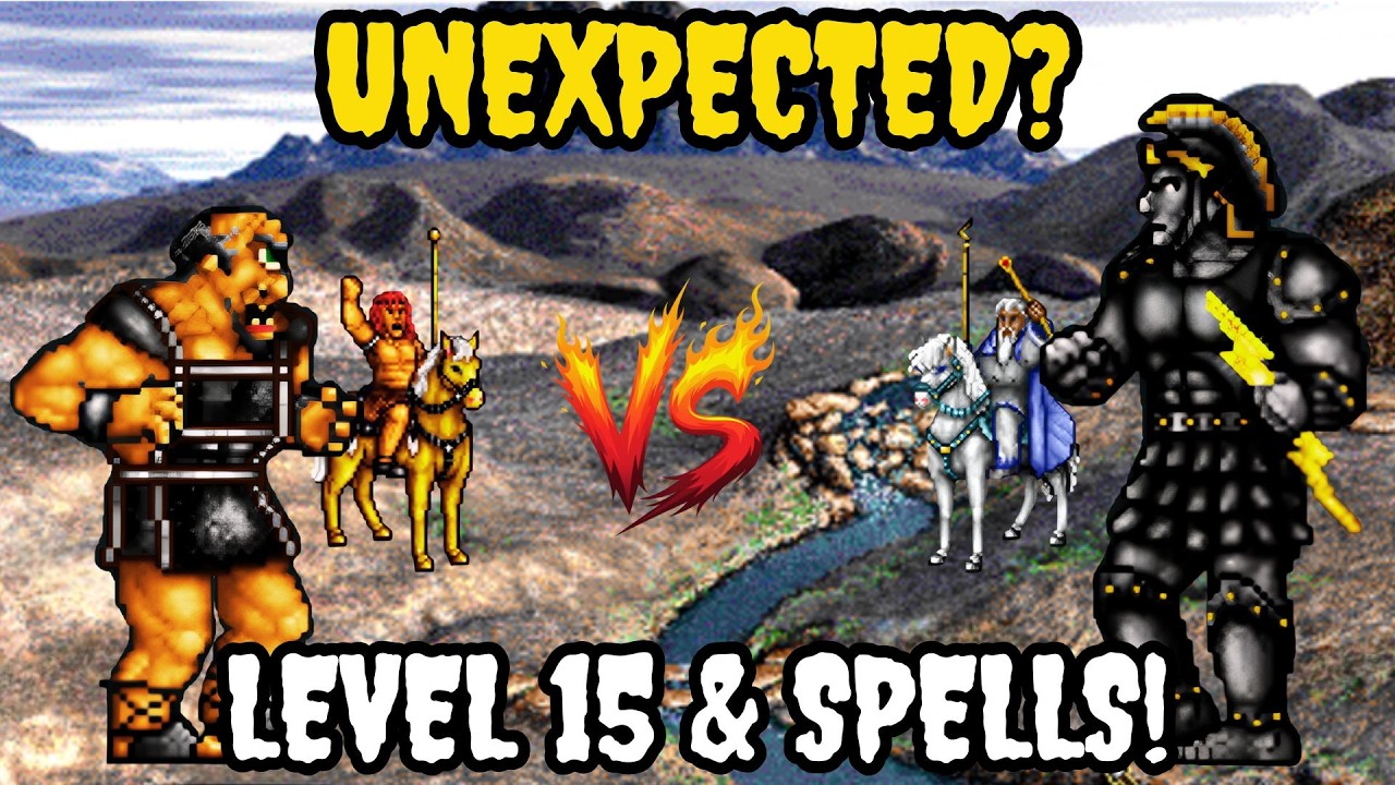 Barbarians vs Wizards – Level 15 Heroes + SPELLS| Heroes of Might and Magic II-an unexpected result?