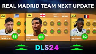 DLS24 | NEW RATING PLAYER 🤔, REAL MADRID Team Next Update