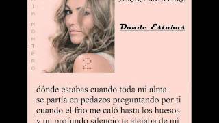 Amaia Montero - Dónde estabas (instrumental)