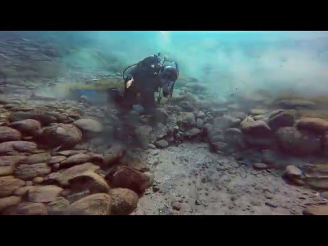 Scuba diving in a desert oasis!