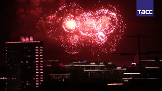 Салют в Москве. 9 мая 2016 года Салют в Москве. 9 мая 2016 года