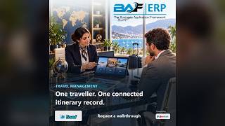 Travel Management Software UK | One traveller. One connected itinerary record | BAF ERP screenshot 1