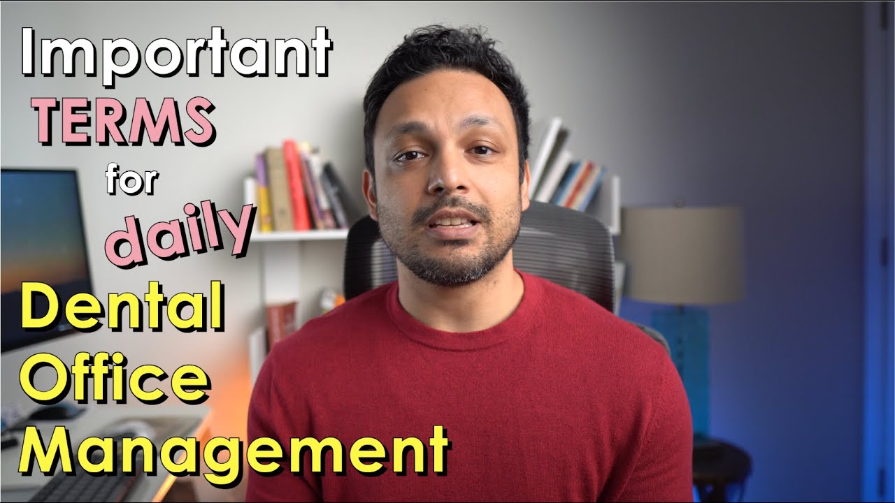 Dental Insurance Terminology Most important terms you need to know for Daily office management