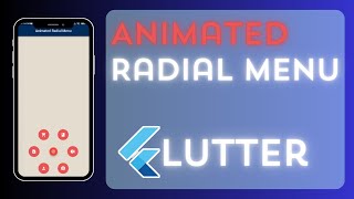 Animated Radial Menu Flutter | Flutter Package Of The Week.