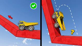 Steeper Road Angle vs BeamNG Trucks