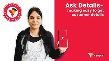 Ask Details - making easy to get customer details I (ENGLISH) Mobile