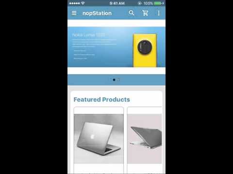 nop-iOS Feature - video from Nop-Station