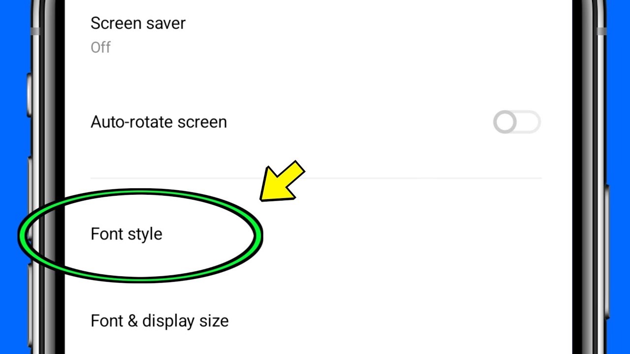 Font style kya hota hai | How to use font style setting
