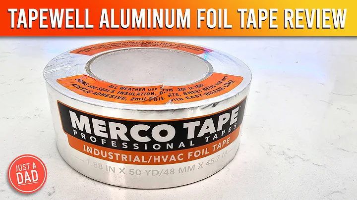 TAPEWELL Aluminum Foil Tape REVIEW