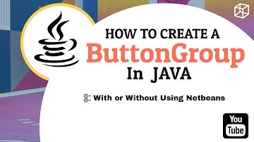 Lect 1.19 - ButtonGroup in Java || Create it using Netbeans ||