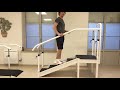 Rducation post opratoire du genou  comment monter et descendre les escaliers 