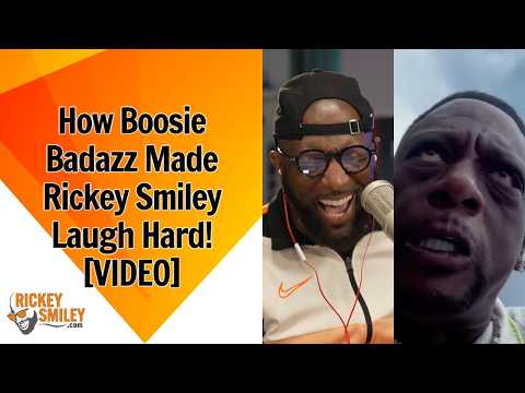 How Boosie Badazz Made Rickey Smiley Laugh Hard!