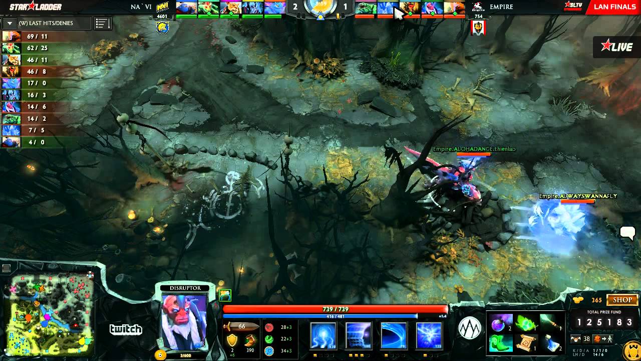 Navi vs Empire - Game 2 (Starladder XI LAN - WB Round 2) - Zyori & Merlini