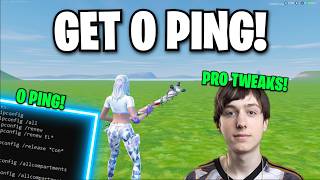 The *BEST* Network Settings For 0 Ping In Fortnite! (0 PING!)