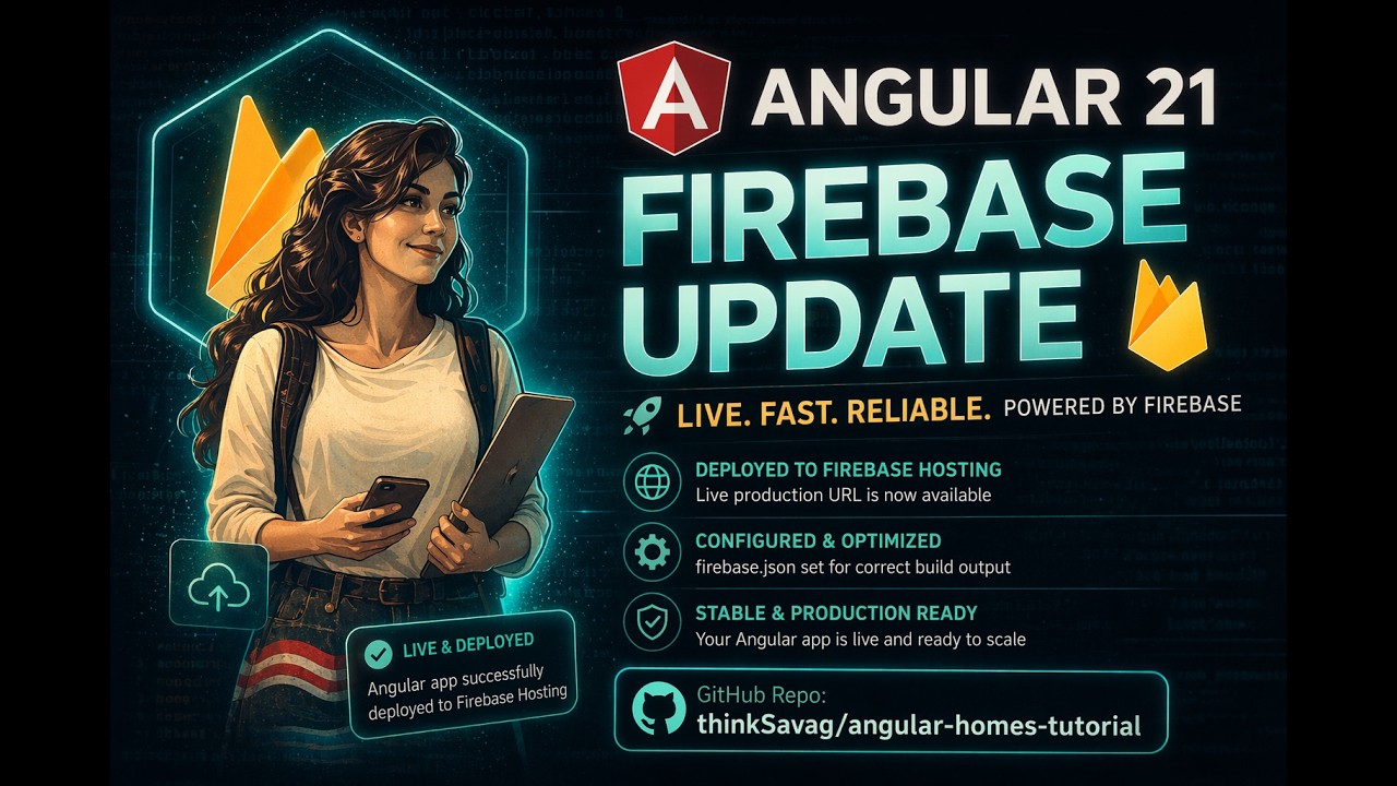 Angular 21 Firebase Deployment (Part 4) | From Local App to Live ...