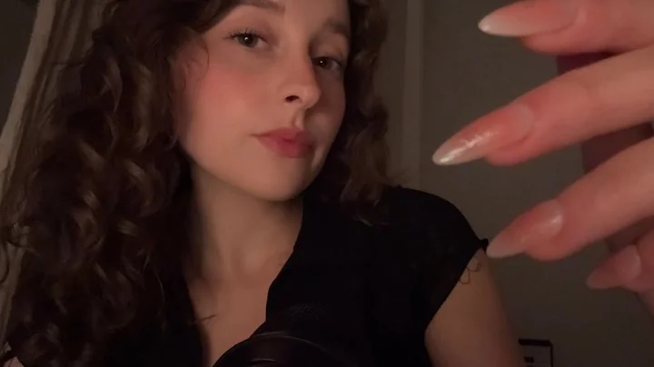 ASMR clicky mouth sounds (unpredictably echoed and layered)