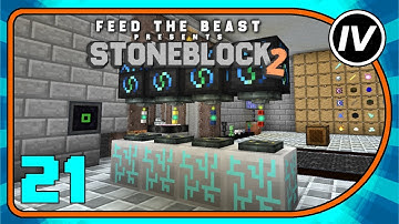 FTB Stoneblock 2 - Ep 21 - Infinity Catalyst Prep