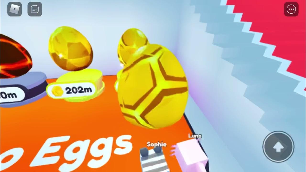 Opening the most expensive egg in Pet Sim X with 1,000,000,000 cash