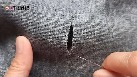 衣服破洞修補技巧，補好後比原來好看，老裁縫這招真厲害，快收藏 - 天天要聞