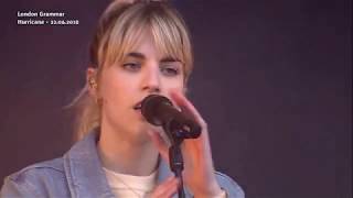 Video thumbnail of "London Grammer - Hey Now (Live Hurricane Festival Scheeßel 06-22-2018)"