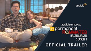 Permanent Roommates: He said, She said S03 | Official Trailer | Audible India | TVF