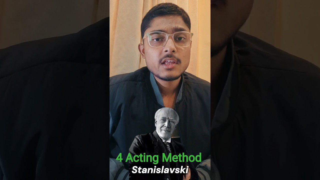 Master the fundamentals of Method Acting in 60 seconds. 🎭|Acting techniques| 4 mathod