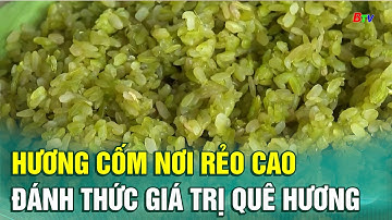 Hương cốm nơi rẻo cao đánh thức giá trị quê hương