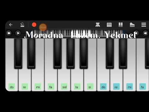 تعلم عزف نشيد المسيرة الخضراء نداء الحسن على Piano Perfect 