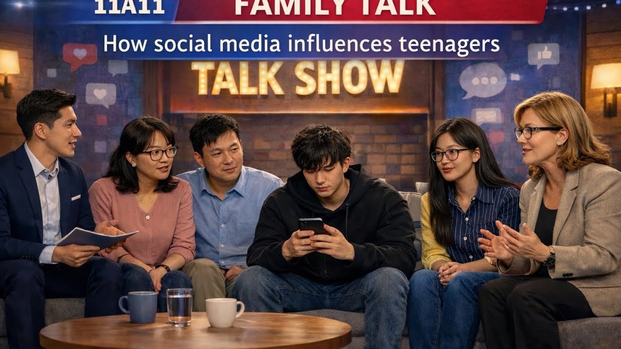 [SPEAKING TEST] Lớp 11A11 _ Family Talk - YouTube