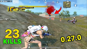 PUBG LITE MONTAGE ✨ NEW UPDATE 0.27.0 CRASH FIX ✅ 1V4 GAMEPLAY - PUBG MOBILE LITE