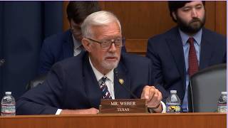 Rep. Weber Questions Witnesses on State Medicaid Fraud at Oversight & Investigations Subcommittee
