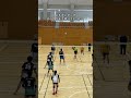 【片手アンダーでスパイクまで持っていった！】男女混合バレーボール大会のプレー【バレーボール大会】【クルーズカップ】#shorts#バレーボール#混合バレーボール