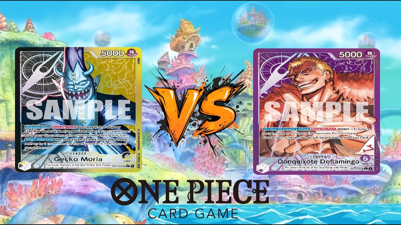 OP14 LOCALS GAMEPLAY FINAL - BY GECKO MORIA VS PURPLE DOFLAMINGO