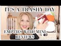 EMPTIES  |  A TRIP THROUGH MY TRASH | MINI REVIEWS #rebuy