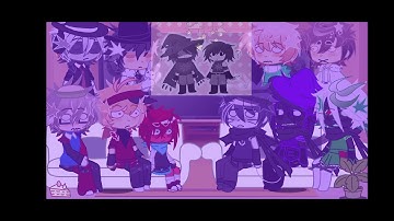 Forsaken reacts .. || Double fedora || Angst || pizzaburger || Gachaclub || No 2x || read desc ||