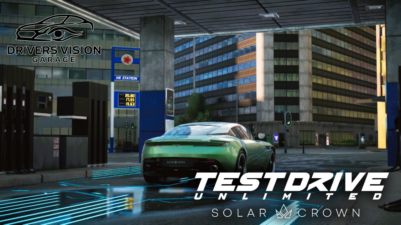 Driving from Quarry Bay to Wan Chai West - Test Drive Unlimited Solar Crown - Logitech G920 - Xbox S