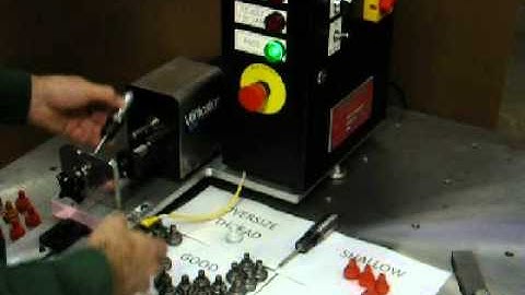 New Vista TVM-SC (SC-2Y), Thread Verification/Inspection