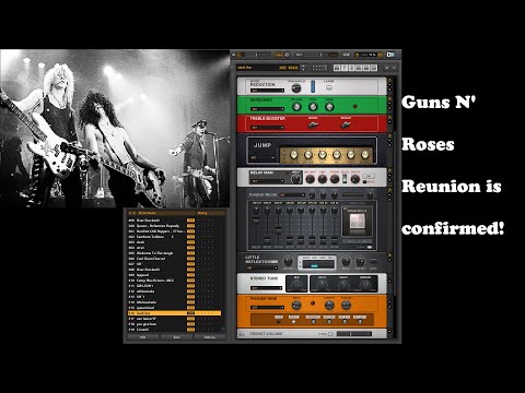 Slash live tone in Guitar rig 5/-/Guns N' Roses Nighttrain Cover!