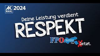 AK Wahl 2024 - Eure Leistung verdient Respekt