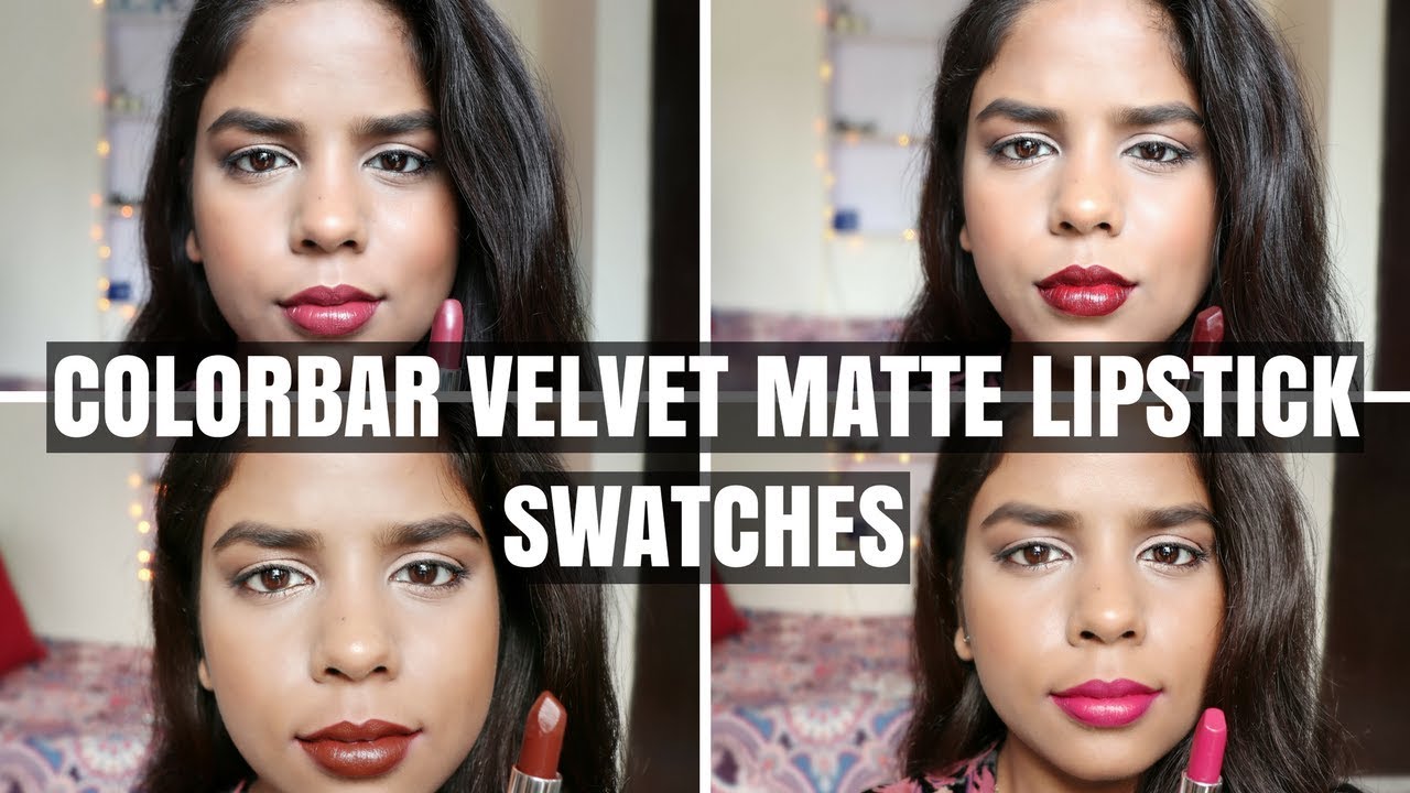 A Cynful Fiction: Colorbar Velvet Matte Lipstick Bare