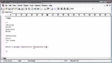 Beginner PHP Tutorial   40   Multi dimensional Arrays flv