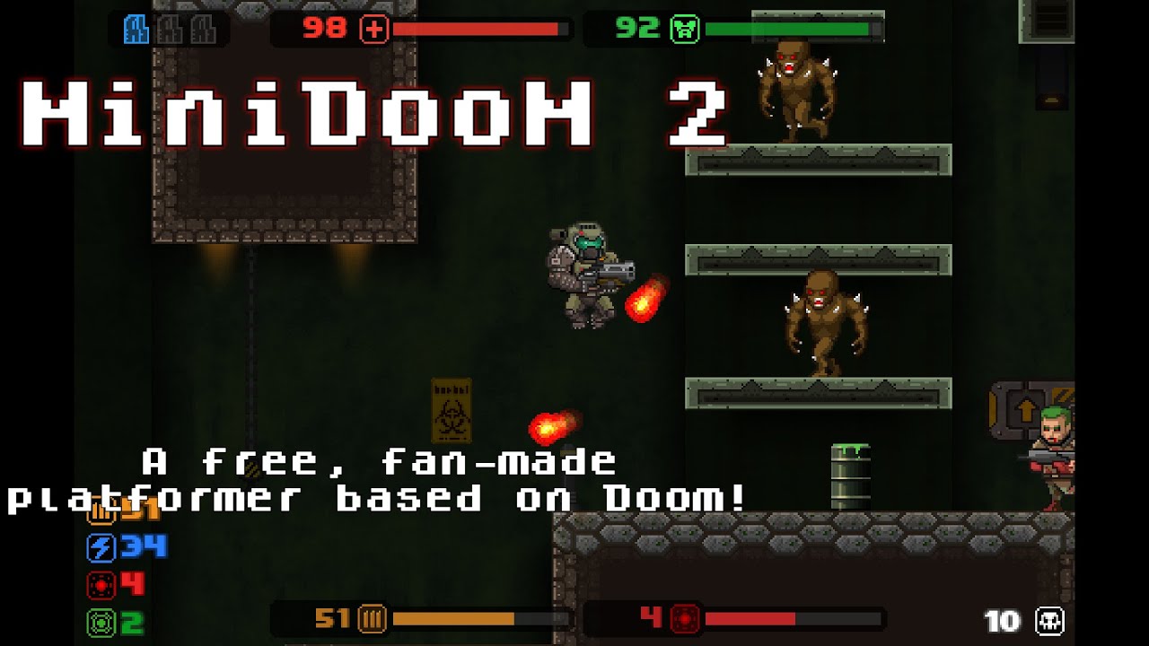 A quick look at: MiniDoom 2 by Calavera Studio