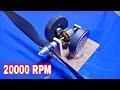 How to make high speed dc motor.. 20000rpm....😱😱😱  #short  #youtubeshort  #dcmotor