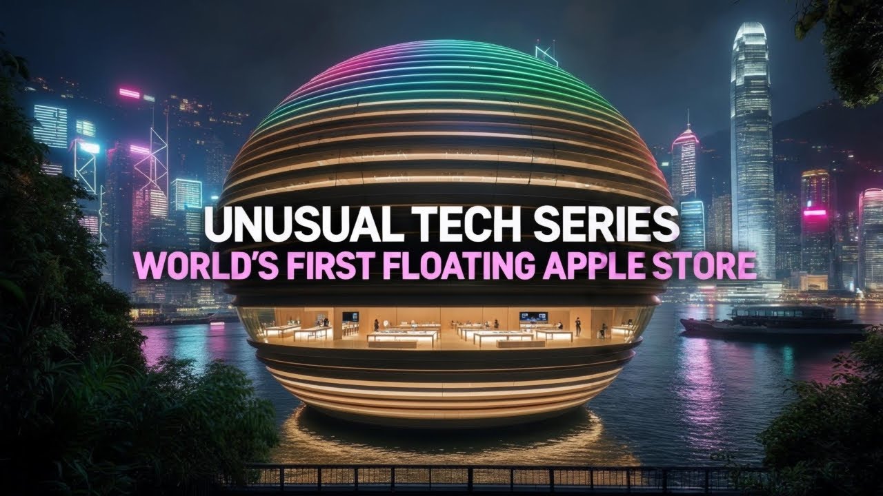 ПЕРВЫЙ В МИРЕ ПЛАВУЧИЙ МАГАЗИН APPLE