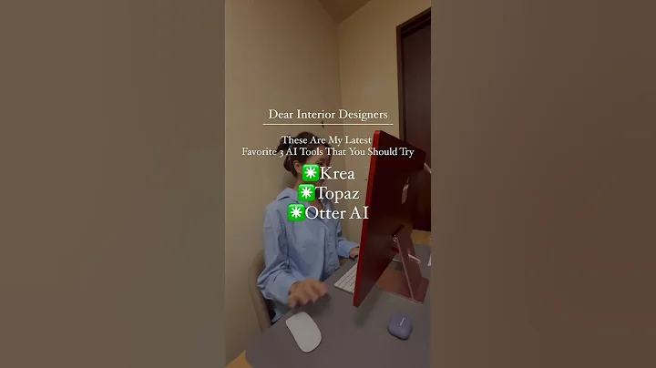 These Are My Latest Favorite 3 AI Tools That You Should Try #aiindesign #interiordesigners #ai